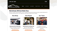 Desktop Screenshot of andersonstreetautobody.com