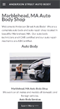 Mobile Screenshot of andersonstreetautobody.com